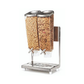 Rosseto 2-Container Stainless Steel EZ-PRO Food Dispenser